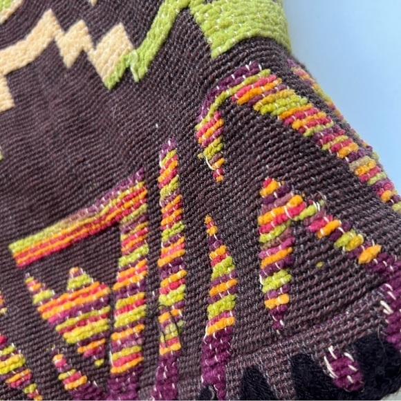 Vintage Blazer Jacket Aztec Pattern Brocade Gorgeous Detail Cedar Canyon - Picture 3 of 8